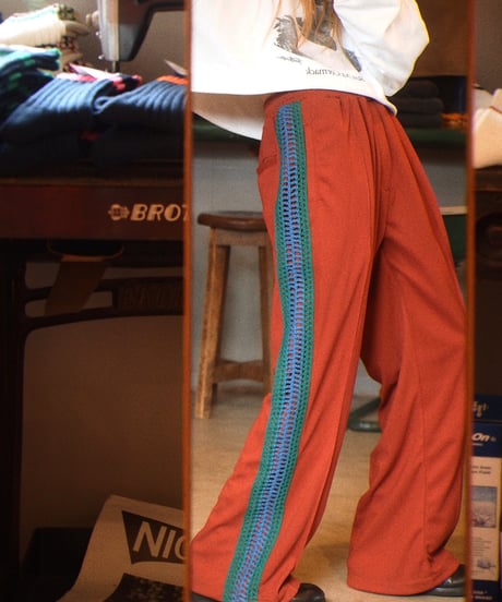 "Kelen" 「FANZHI2」KNIT LINE TROUSER