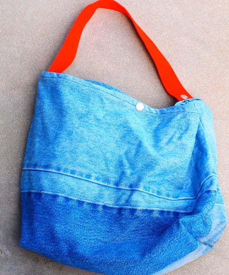 "Made by SUNNY SIDE UP" 2way Denim Bag
