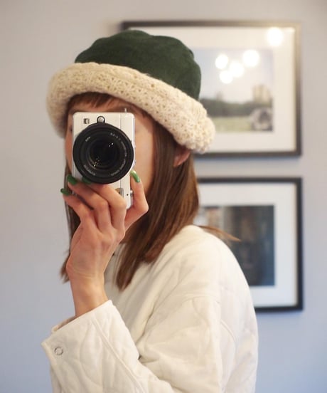 Last1 Sale♡"SUNNY SIDE UP"Remake Remake fisherman Knit Watch