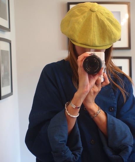 TOSCANA HAT Linen Casquette(Made in ITALY by "TESI")
