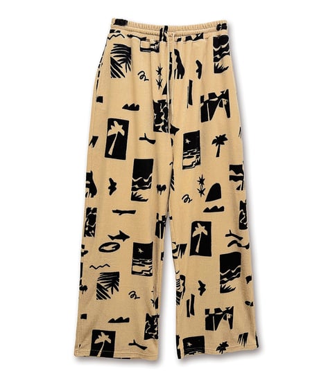 "COMMON NOUN"「SEA」Yuta Mihira Pile Eazy Pants