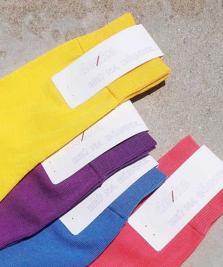 "decka×BRU NA BOINNE" Beautiful Socks