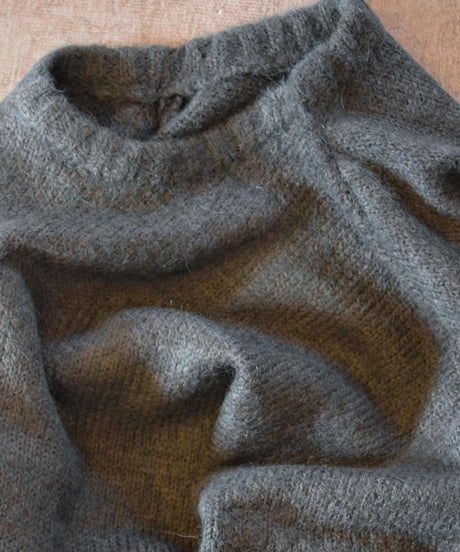 "MODEM DESIGN" Mohair Mix Crew Knit
