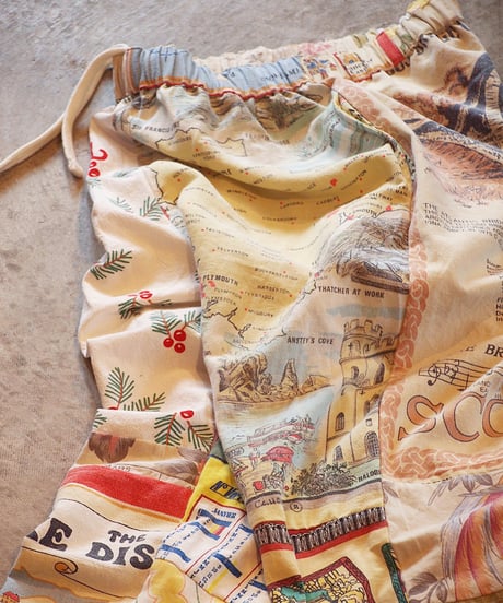 "Mr.RemakeMan."Vintage Tapestry Remake Easy Pants.④[Size:3(L)]