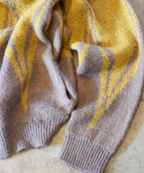 "MODEM DESIGN" Mohair Cardigan