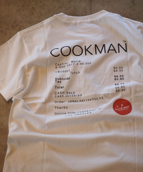 "COOKMAN" Short Sleeve Tee[Casher]