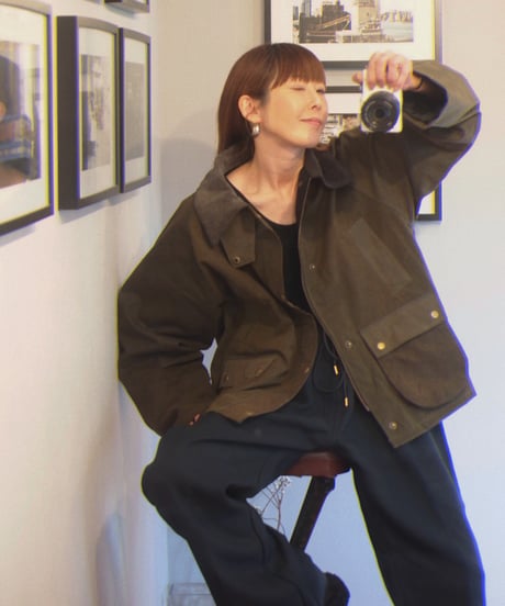 "MR.REMAKEMAN" Remake Oild Jacket