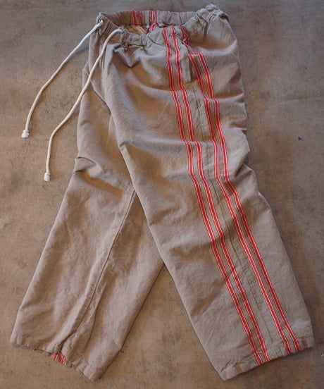"REMAKE" Vintage Linen Easy Pants