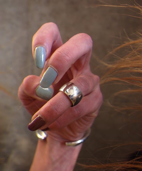 "NAVAJO" Silver Plane Ring