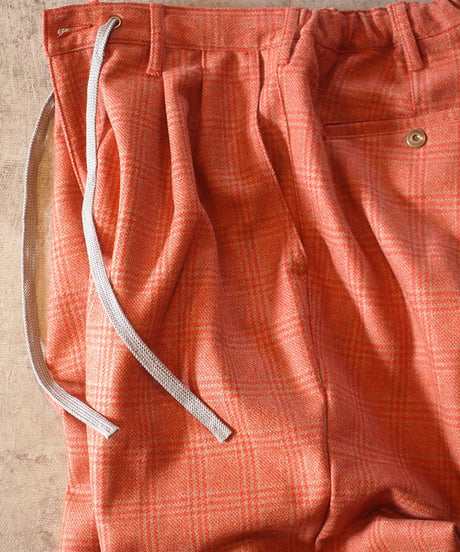 "Nasngwam"LUMBER TUCK PANTS