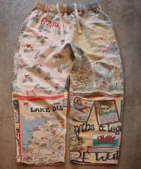 "Mr.RemakeMan."Vintage Tapestry Remake Easy Pants.④[Size:3(L)]