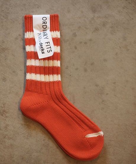 "decka Quality socks" by ORDINARY FITS "M.A.P" Socks[Stripe]
