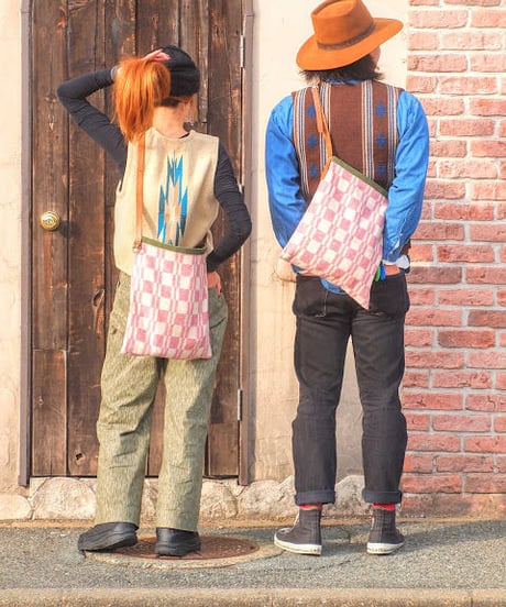 "MITAKUYE Original" Army Remake Shoulder Bag