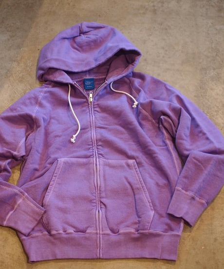 "GOOD ON"Raglan Zip Hood Sweat