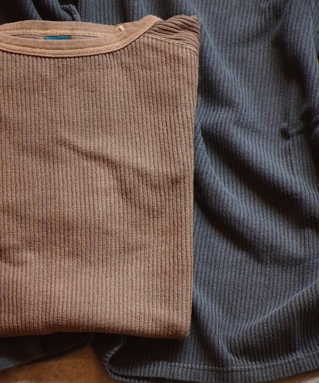 "GOOD ON"LONG SLEEVE RIB KNIT