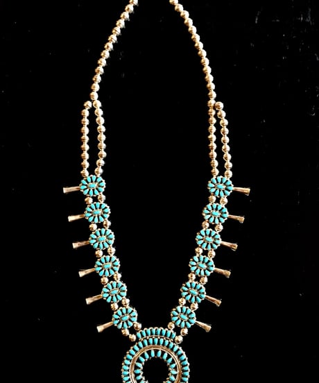 ”NAVAJO” Rversivle CIuster Naja Necklace