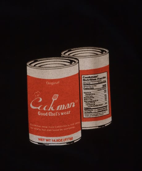 "COOKMAN" Short Sleeve Tee[Nutrition Facts]