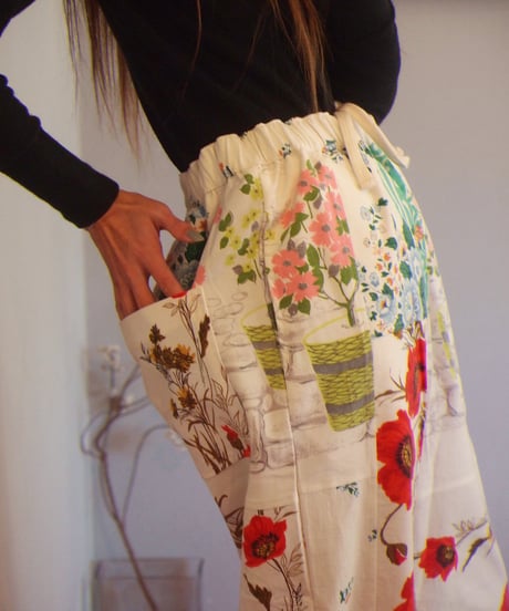 "Mr. Remake Man" Vintage Tapestry Remake Easy Pants