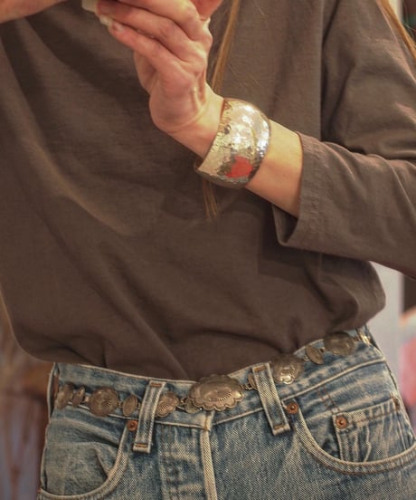 "1950's Vintage NAVAJO" Concho Belt