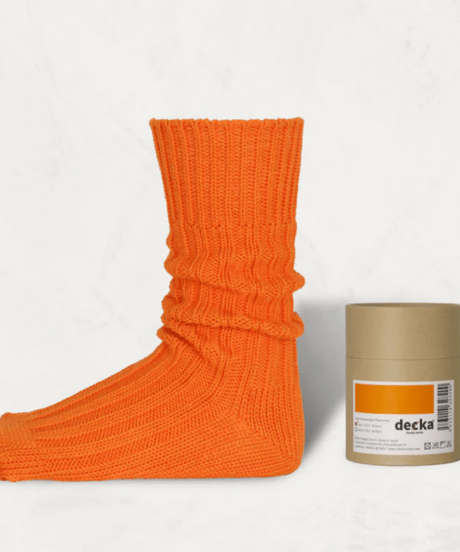 "decka Quality Socks" Cased Heavyweight Plain Socks
