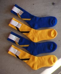 "SHOWATABE"×"BRU NA BOINNE"Signal Flag Patterned Socks