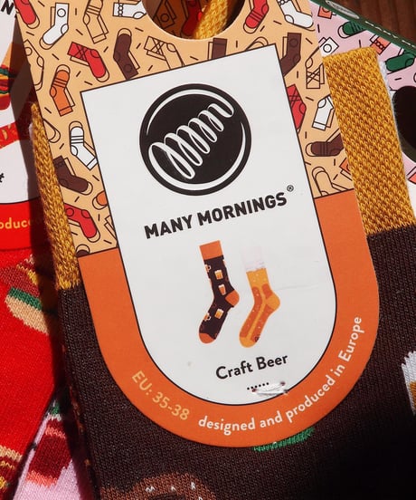 "MANY MORNING" Regular Socks