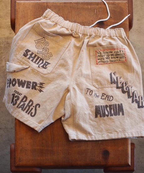 "WORK OF ART KENDAI" Painter Shorts
