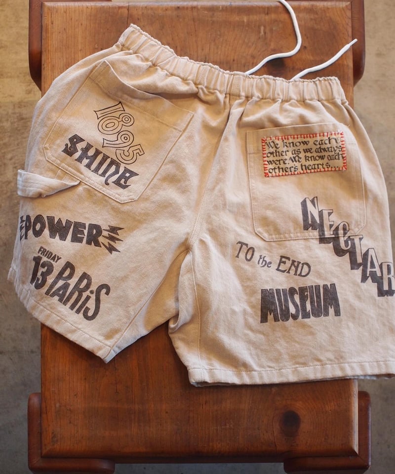 パンツ Work of art Kendai PAINTER SHORTS M WORK OF ART KENDAI