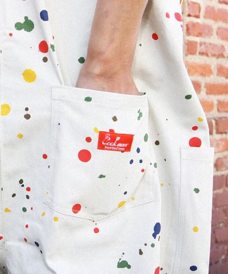 "COOKMAN"Fisherman's Bib Overall 「Sauce Splash」