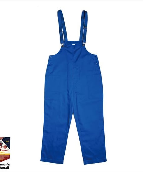"COOKMAN"Fisherman's Bib Overall [Deep Blue]