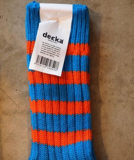 decka Quality socks Heavyweight Socks / Stripes / Crazy Color