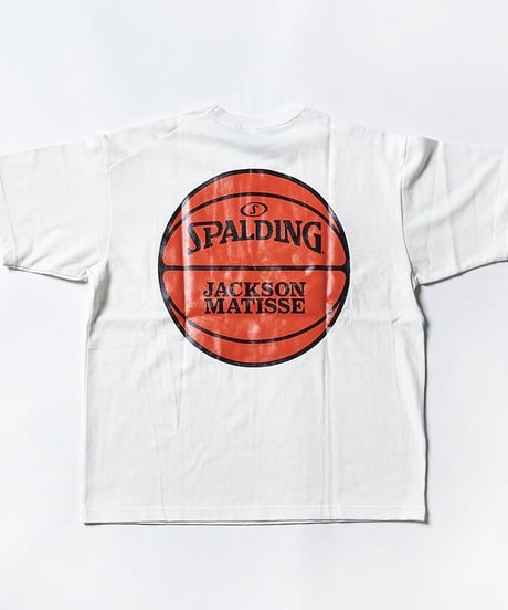 "JACSON MATISSE"SPALDING×JM Basketball Pocket Tee