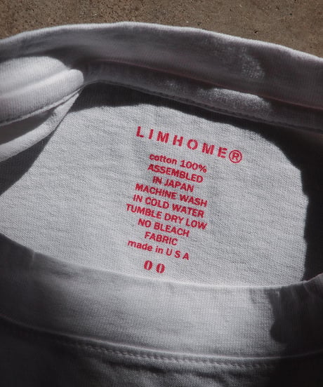 "LIMHOME" Homie Tee(3/4Sleeve)