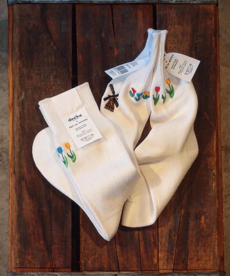 "decka"×"BRU NA BOINNE" Souvenir Socks [NETHERLANDS]