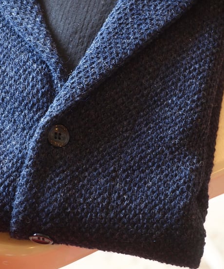 "SPINNER BAIT" Icelandic Wool Tailor Cardigan