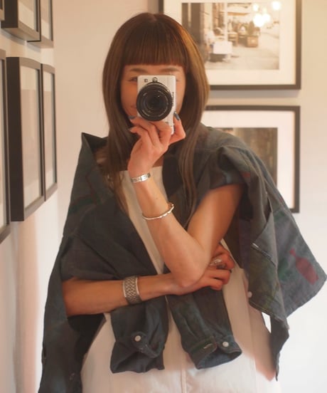 "Mr.Remakeman"Used Tapestry Remake Shirts[Size:2(M)]