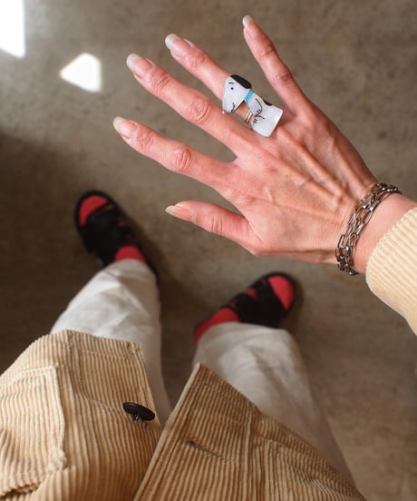 "ZUNI"Jewelry Inlay Ring