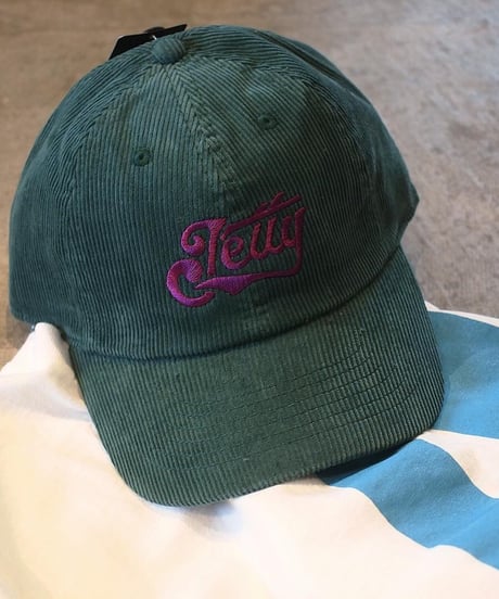 "THE DAY ON THE BEACH"5Panel Corduroy Baseball Cap