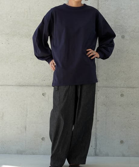 "RUMBLE RED" Back Open Tee L/S
