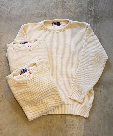 "BINGHAMTON Knitting Company" Shaker Pullover