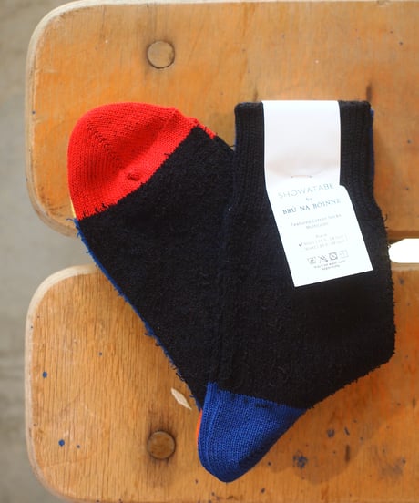 "SHOWATABE"×BRUNABOINNE" Textured Cotton Socks