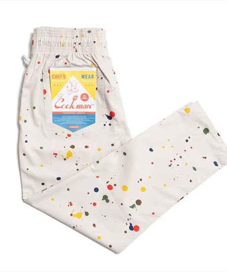 "COOKMAN" Chef Pants[Sauce Splash]