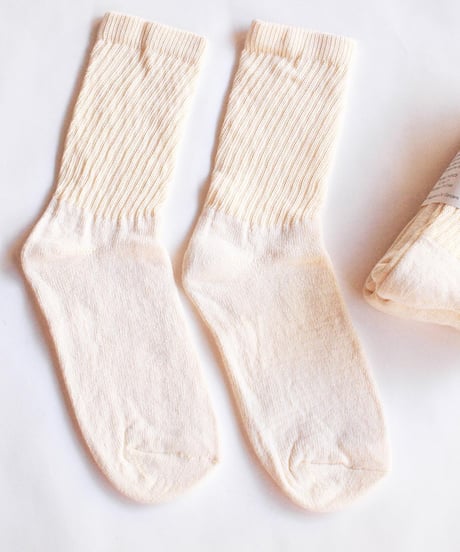"ORGANIC THREDS" Regular Crew 3P Socks
