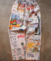 "Mr. Remake Man" Vintage Tapestry Remake Easy Pants