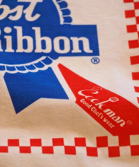 再入荷！"COOKMAN" Short Sleeve Tee[Pabst Ribbon Checker]