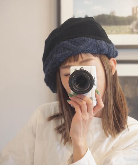 Last1 Sale♡"SUNNY SIDE UP"Remake Remake fisherman Knit Watch
