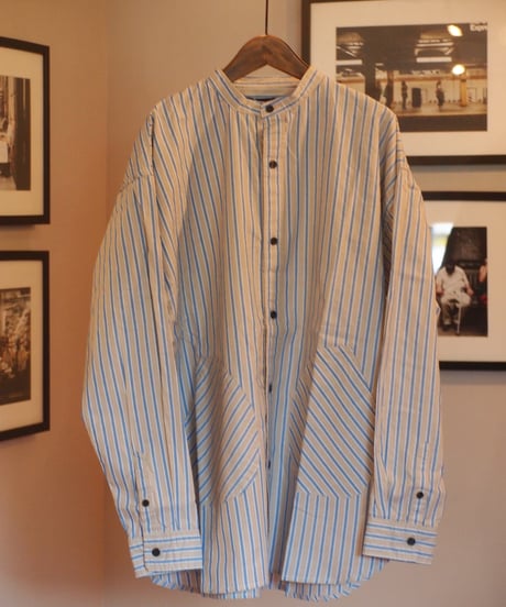 "MODEM DESIGN" Stand Collar Shirts