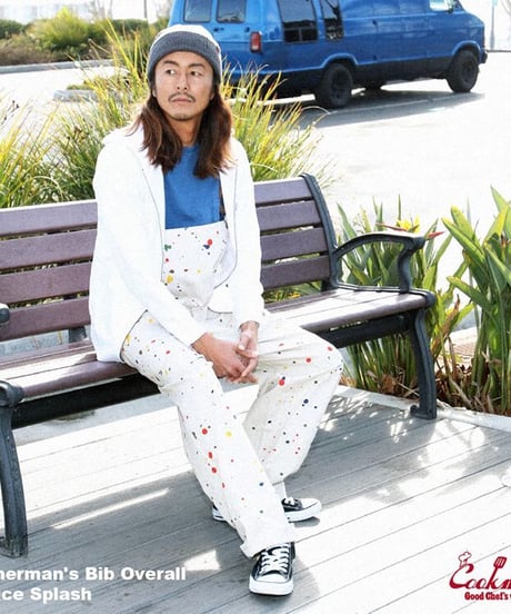 "COOKMAN"Fisherman's Bib Overall 「Sauce Splash」