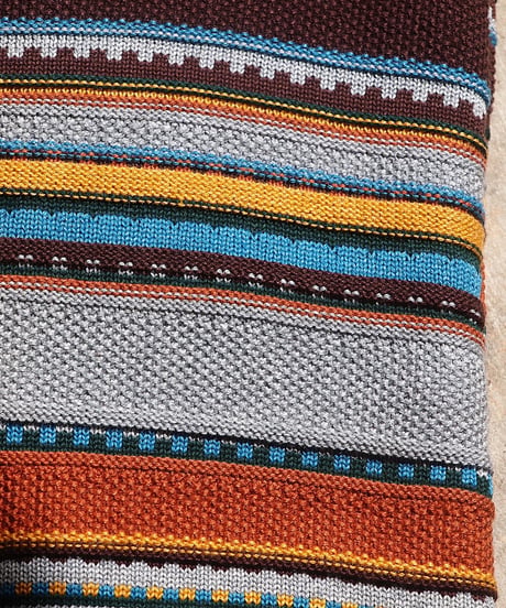 "Nasngwam" 90's BORDER KNIT