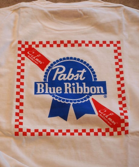 再入荷！"COOKMAN" Short Sleeve Tee[Pabst Ribbon Checker]